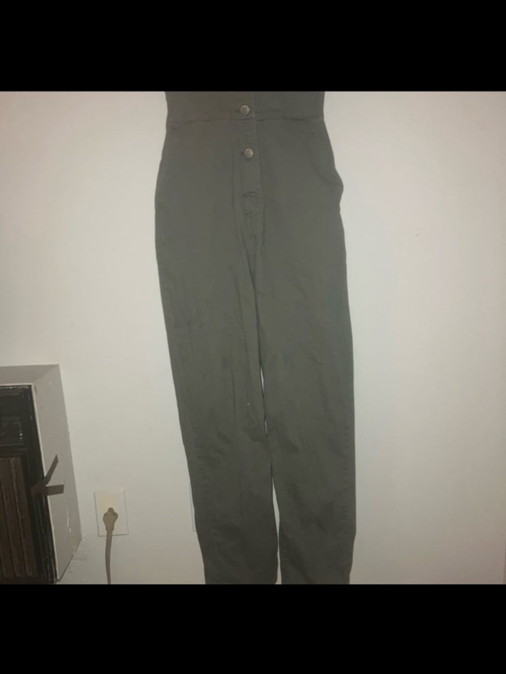 Celebrity Pink Olive Green Short-Sleeve Utility Jumpsuit - Picture 6 of 12